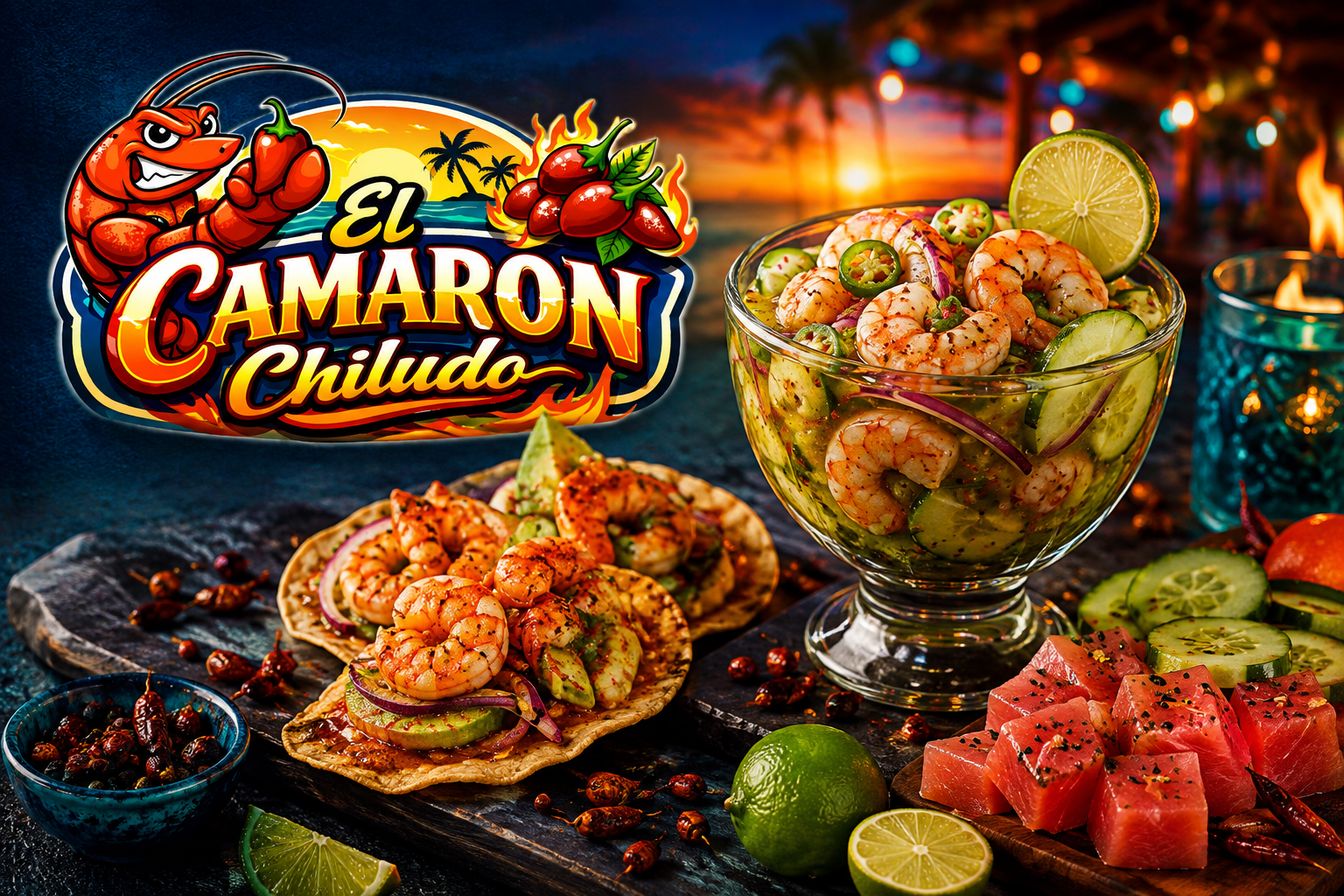 El Camarón Chiludo, restaurante en Reynosa
